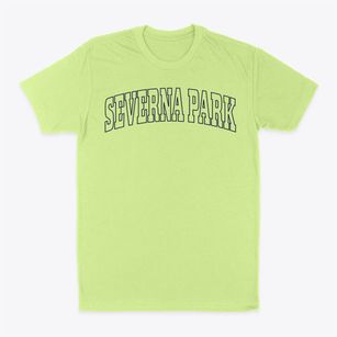Severna Park Maryland Trendy Block Classic Dad T-Shirt