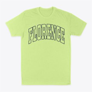 Florence South Carolina Trendy Block Classic Dad T-Shirt