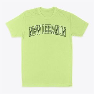 New Lebanon New York Trendy Block Classic Dad T-Shirt