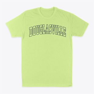 Douglasville Georgia Trendy Block Classic Dad T-Shirt