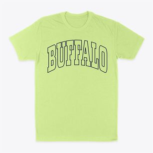 Buffalo West Virginia Trendy Block Classic Dad T-Shirt