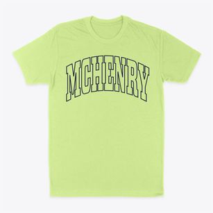 Mchenry Illinois Trendy Block Classic Dad T-Shirt