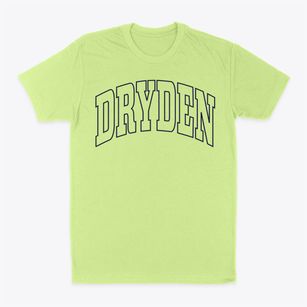 Dryden Michigan Trendy Block Classic Dad T-Shirt