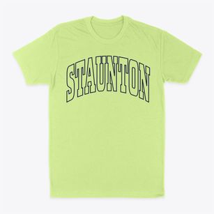 Staunton Virginia Trendy Block Classic Dad T-Shirt