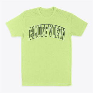 Bluffview Wisconsin Trendy Block Classic Dad T-Shirt