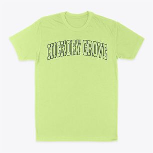 Hickory Grove Wisconsin Trendy Block Classic Dad T-Shirt