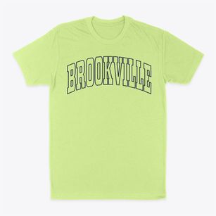 Brookville Kansas Trendy Block Classic Dad T-Shirt