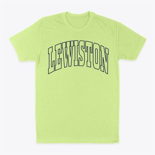 Lewiston New York Trendy Block Classic Dad T-Shirt