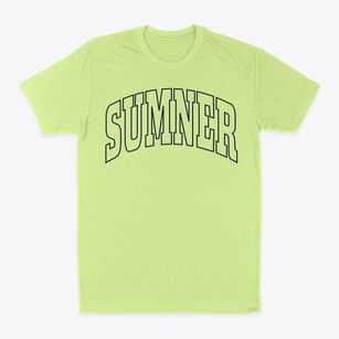 Sumner Nebraska Trendy Block Classic Dad T-Shirt