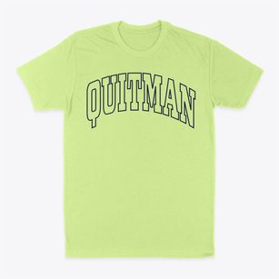 Quitman Missouri Trendy Block Classic Dad T-Shirt