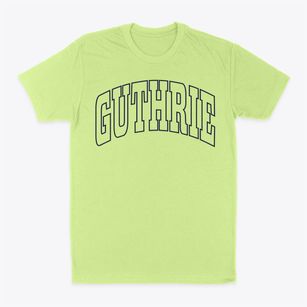 Guthrie Oklahoma Trendy Block Classic Dad T-Shirt