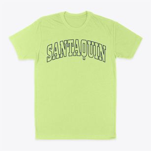 Santaquin Utah Trendy Block Classic Dad T-Shirt