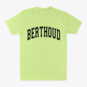 Berthoud Colorado Varsity Classic Dad T-Shirt