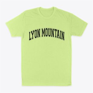 Lyon Mountain New York Varsity Classic Dad T-Shirt