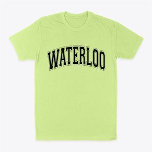Waterloo Iowa Varsity Classic Dad T-Shirt