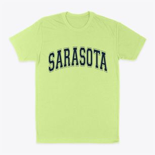 Sarasota Florida Varsity Classic Dad T-Shirt