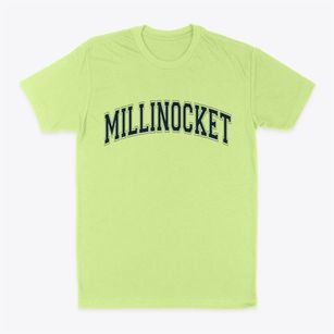 Millinocket Maine Varsity Classic Dad T-Shirt