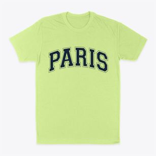 Paris New York Varsity Classic Dad T-Shirt