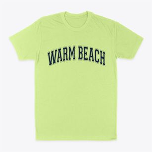 Warm Beach Washington Varsity Classic Dad T-Shirt