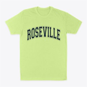 Roseville Minnesota Varsity Classic Dad T-Shirt