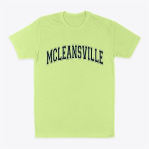 Mcleansville North Carolina Varsity Classic Dad T-Shirt