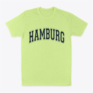 Hamburg Wisconsin Varsity Classic Dad T-Shirt