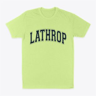 Lathrop California Varsity Classic Dad T-Shirt