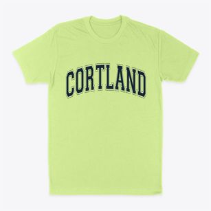 Cortland New York Varsity Classic Dad T-Shirt