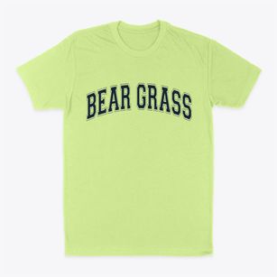 Bear Grass North Carolina Varsity Classic Dad T-Shirt