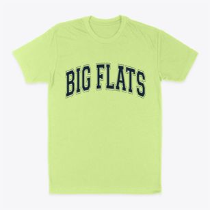 Big Flats New York Varsity Classic Dad T-Shirt
