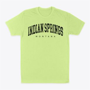 Indian Springs Montana Urban Vibe Classic Dad T-Shirt