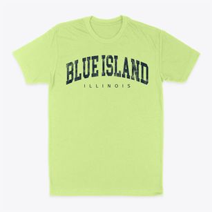 Blue Island Illinois Urban Vibe Classic Dad T-Shirt