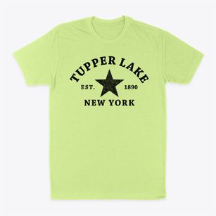 Tupper Lake New York Star Classic Dad T-Shirt