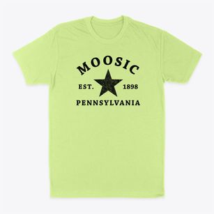 Moosic Pennsylvania Star Classic Dad T-Shirt