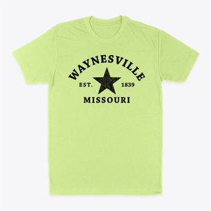 Waynesville Missouri Star Classic Dad T-Shirt