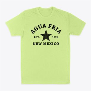 Agua Fria New Mexico Star Classic Dad T-Shirt