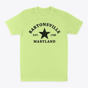 Bartonsville Maryland Star Classic Dad T-Shirt