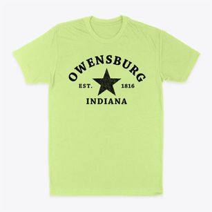 Owensburg Indiana Star Classic Dad T-Shirt