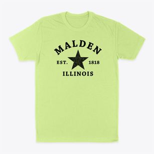 Malden Illinois Star Classic Dad T-Shirt