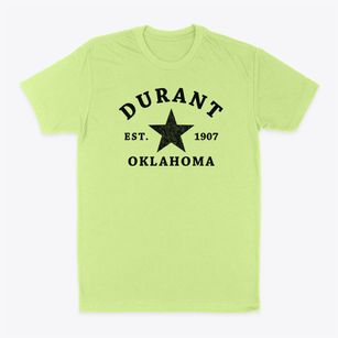 Durant Oklahoma Star Classic Dad T-Shirt