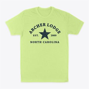 Archer Lodge North Carolina Star Classic Dad T-Shirt