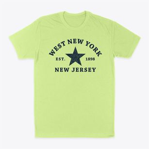 West New York New Jersey Star Classic Dad T-Shirt