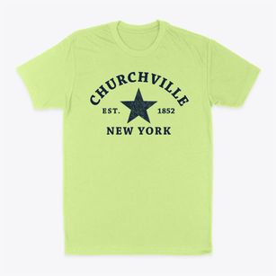 Churchville New York Star Classic Dad T-Shirt