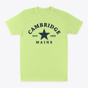 Cambridge Maine Star Classic Dad T-Shirt