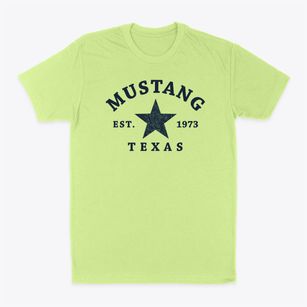 Mustang Texas Star Classic Dad T-Shirt