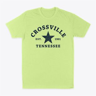 Crossville Tennessee Star Classic Dad T-Shirt