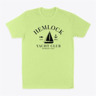 Hemlock Michigan Yacht Club Classic Dad T-Shirt