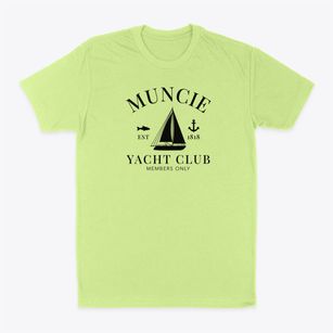 Muncie Illinois Yacht Club Classic Dad T-Shirt