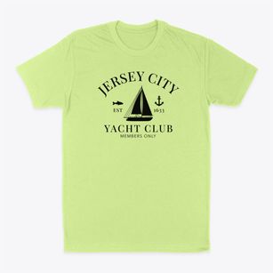 Jersey City New Jersey Yacht Club Classic Dad T-Shirt