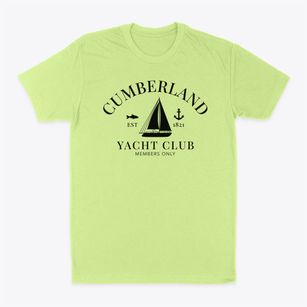 Cumberland Maine Yacht Club Classic Dad T-Shirt